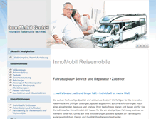 Tablet Screenshot of innomobil.de
